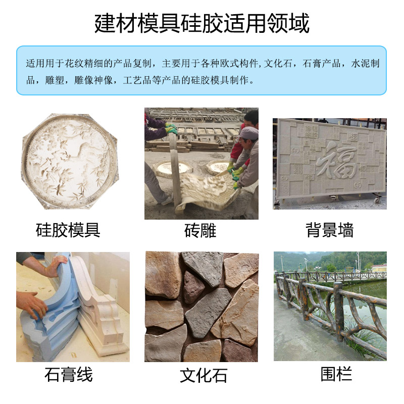 建筑裝飾模具硅膠